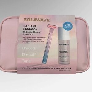 New Solawave Radiant Renewal 4-in-1 Skincare Starter Kit
